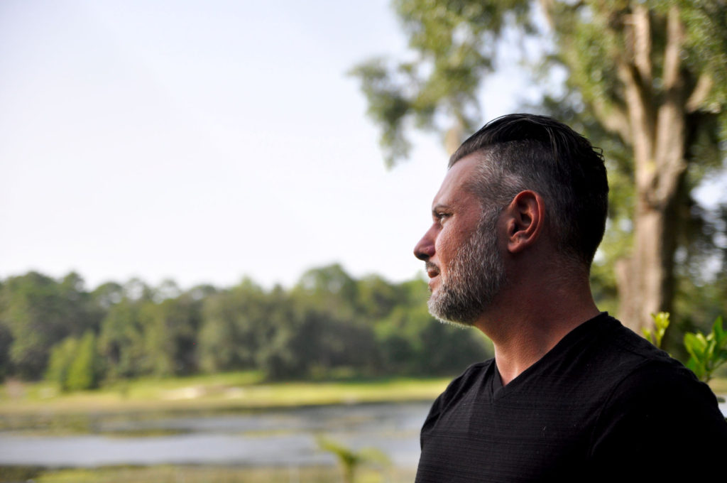 Security officer Joe Donadio said he was fired because of his anxiety. Photo Isaac Babcock