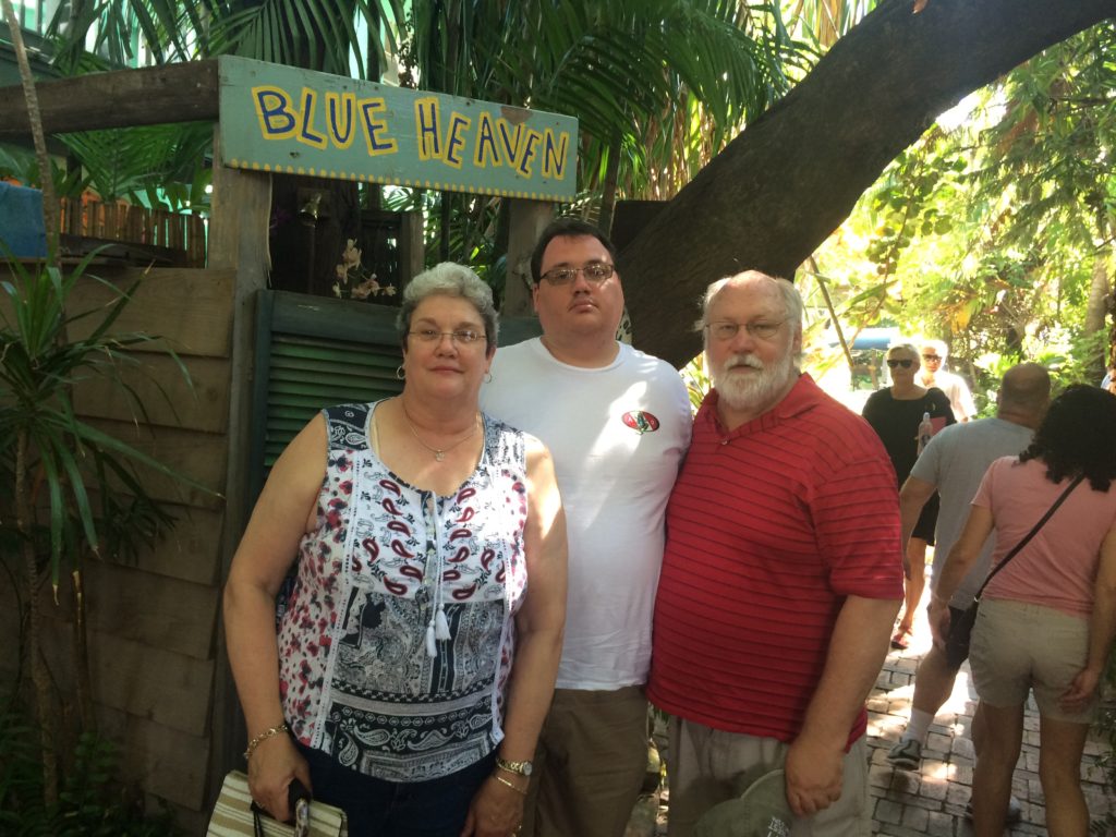Robert Henry and his parents. Photo courtesy Sylvia Henry