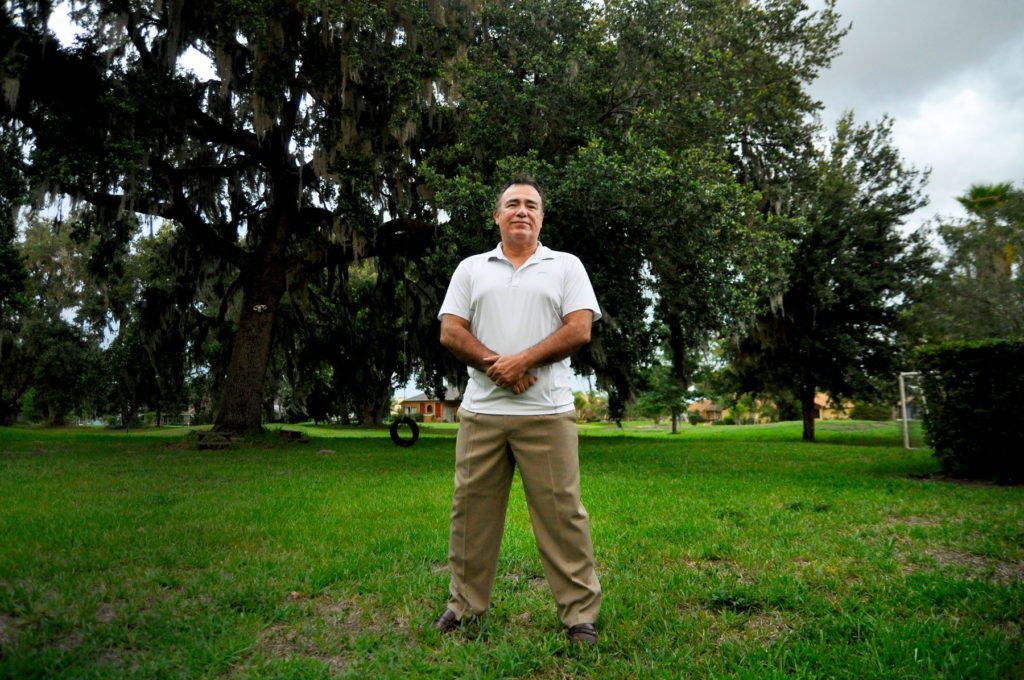 Sean SanRoman now works at the Sanford International Airport. Photo Isaac Babcock